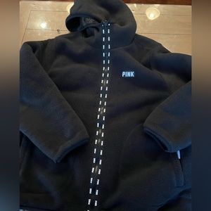 Pink Victoria secret large fleece hoodie!!!